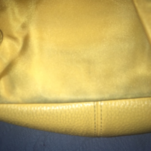 Coach MiniCharlie Pebble Mustard Backpack - Picture 5 of 8